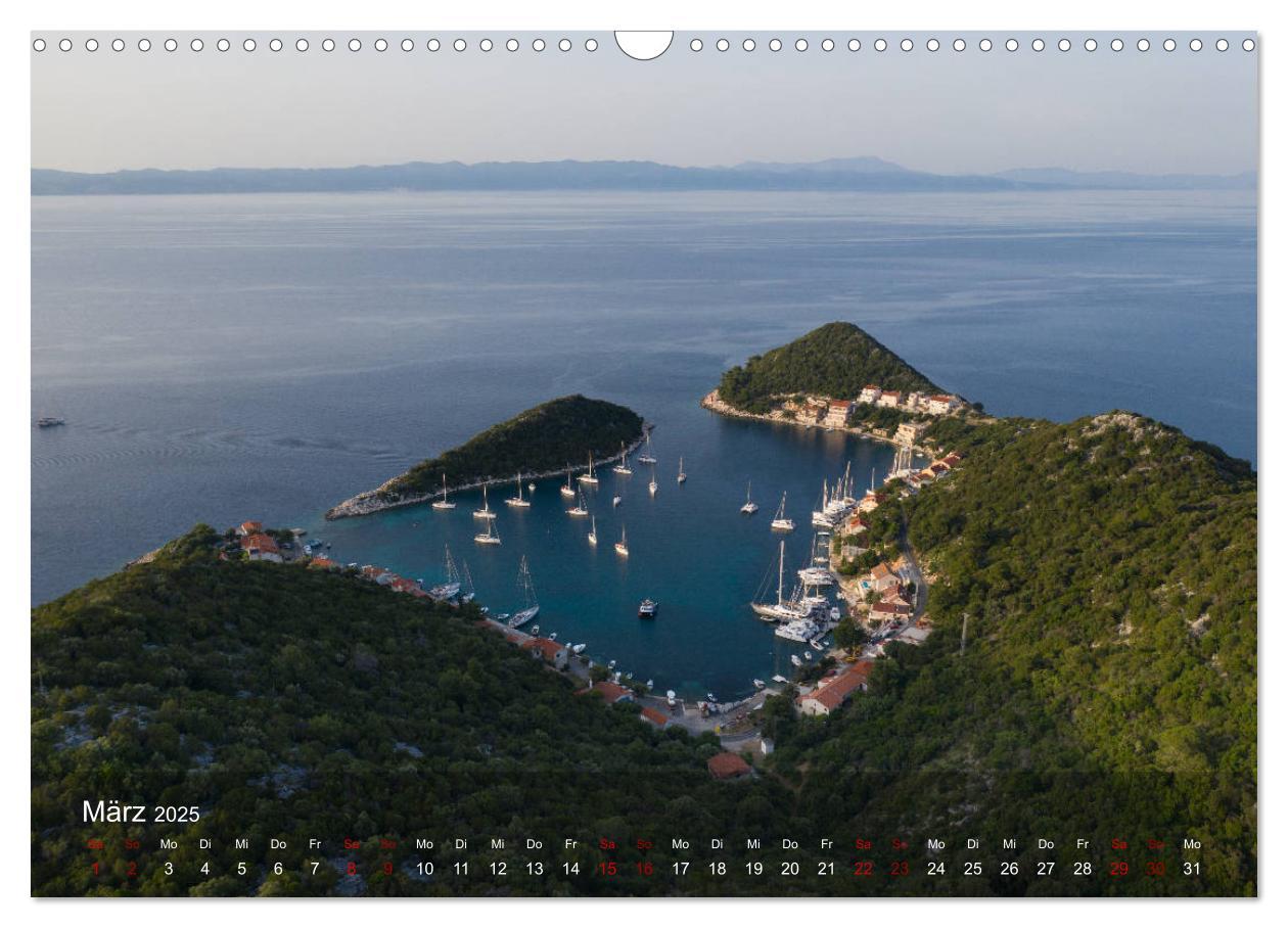 Bild: 9783435149148 | Segeln in Kroatien (Wandkalender 2025 DIN A3 quer), CALVENDO...