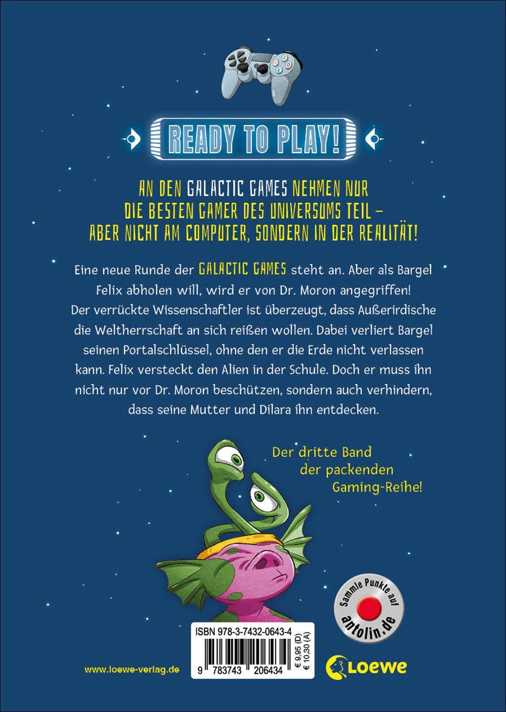 Rückseite: 9783743206434 | Galactic Gamers (Band 3) - Der Portalschlüssel | Karl Olsberg | Buch