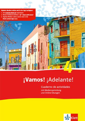 Cover: 9783125360518 | ¡Vamos! ¡Adelante! 4. Cuaderno de actividades mit Mediensammlung...