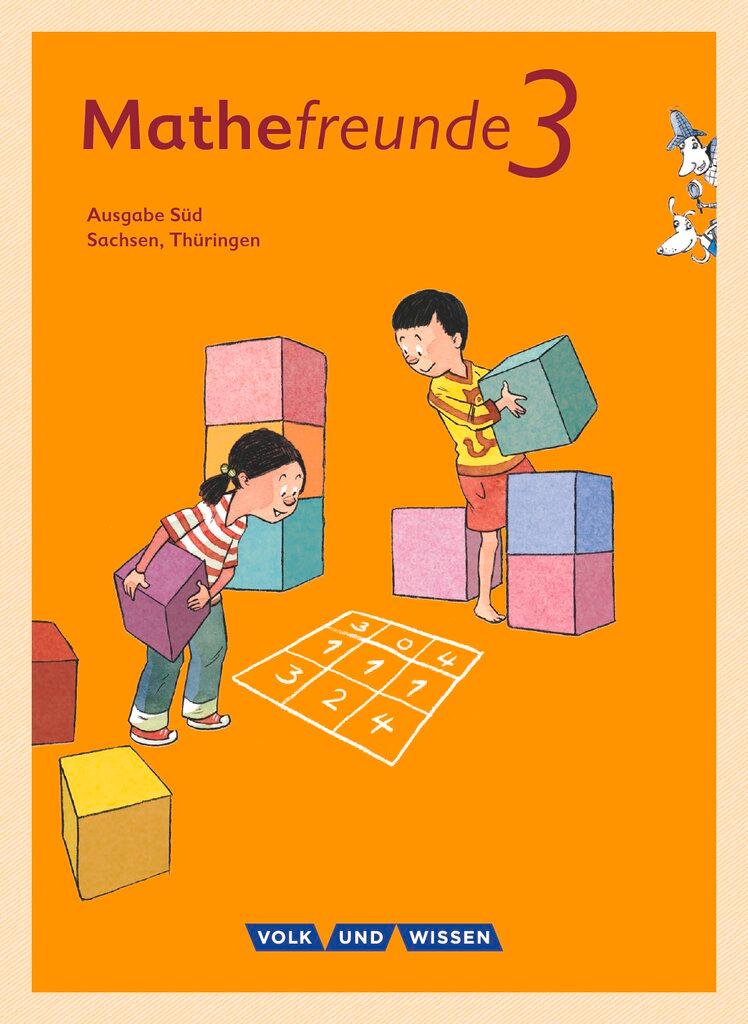 Cover: 9783060837267 | Mathefreunde 3. Schuljahr. Schülerbuch mit Kartonbeilagen Süd. | Buch