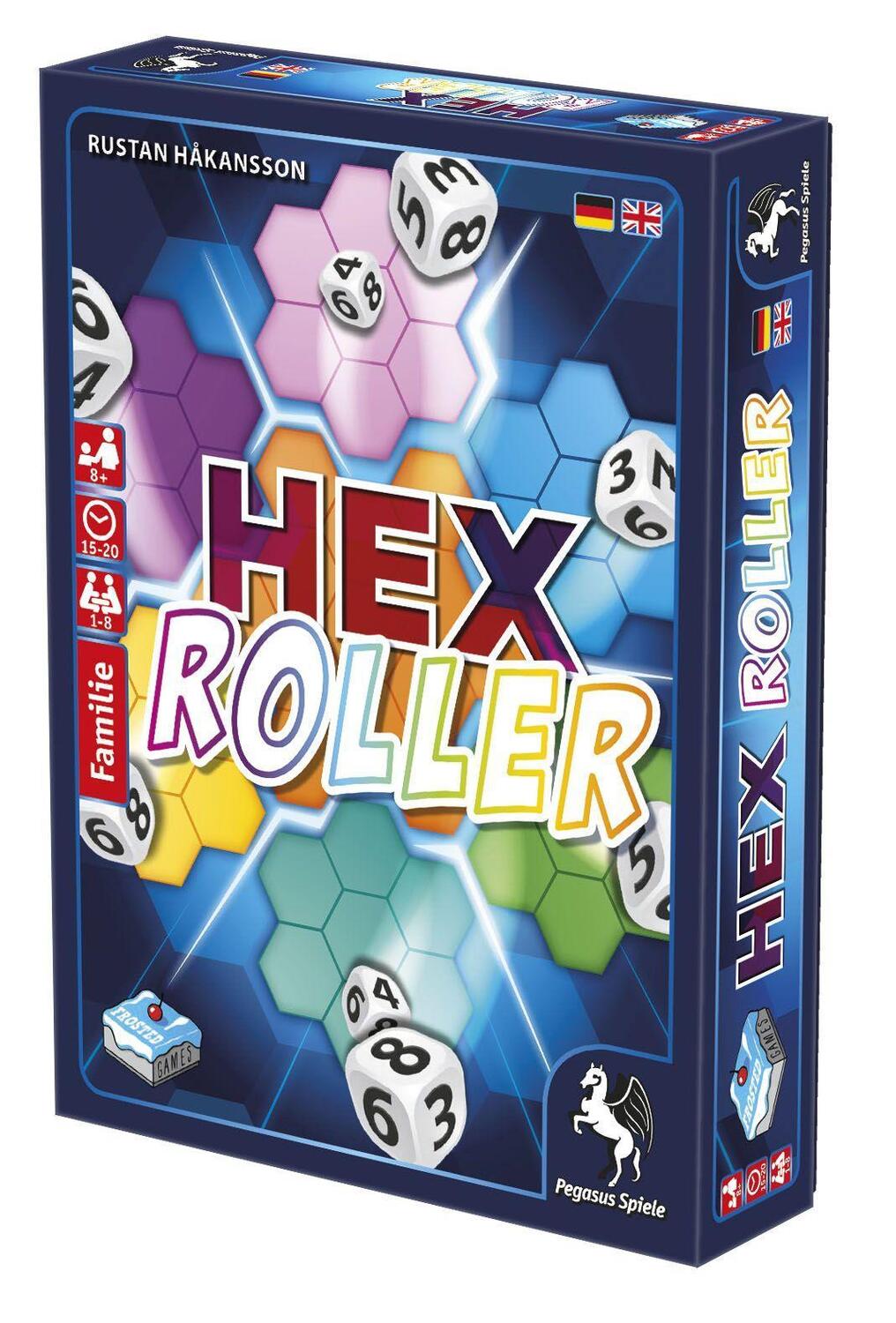 Bild: 4250231718670 | HexRoller (Frosted Games) | Spiel | Deutsch | 2019 | Pegasus