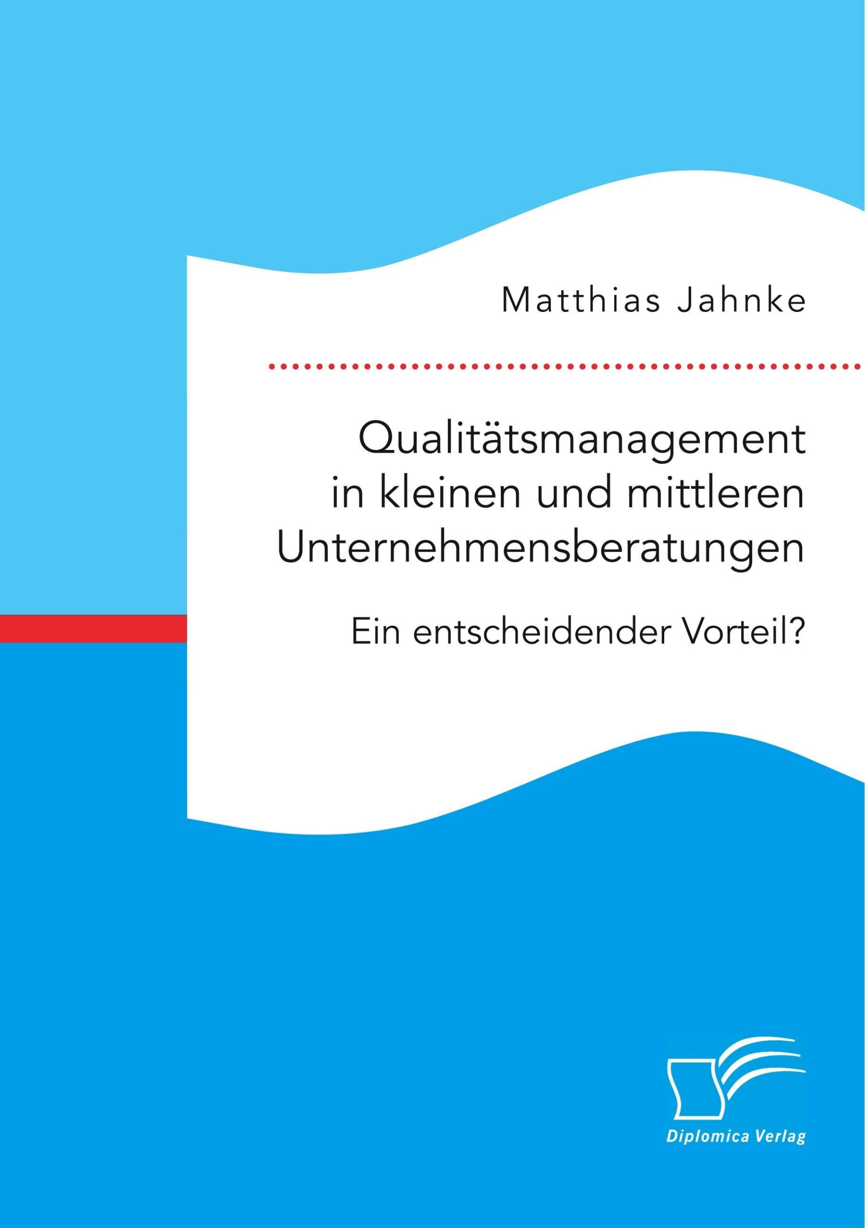 Cover: 9783961465903 | Qualitätsmanagement in kleinen und mittleren...