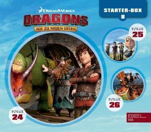 Cover: 4029759145813 | Dragons-Starter-Box(8)-Hörspiele | Dragons-Auf Zu Neuen Ufern | CD