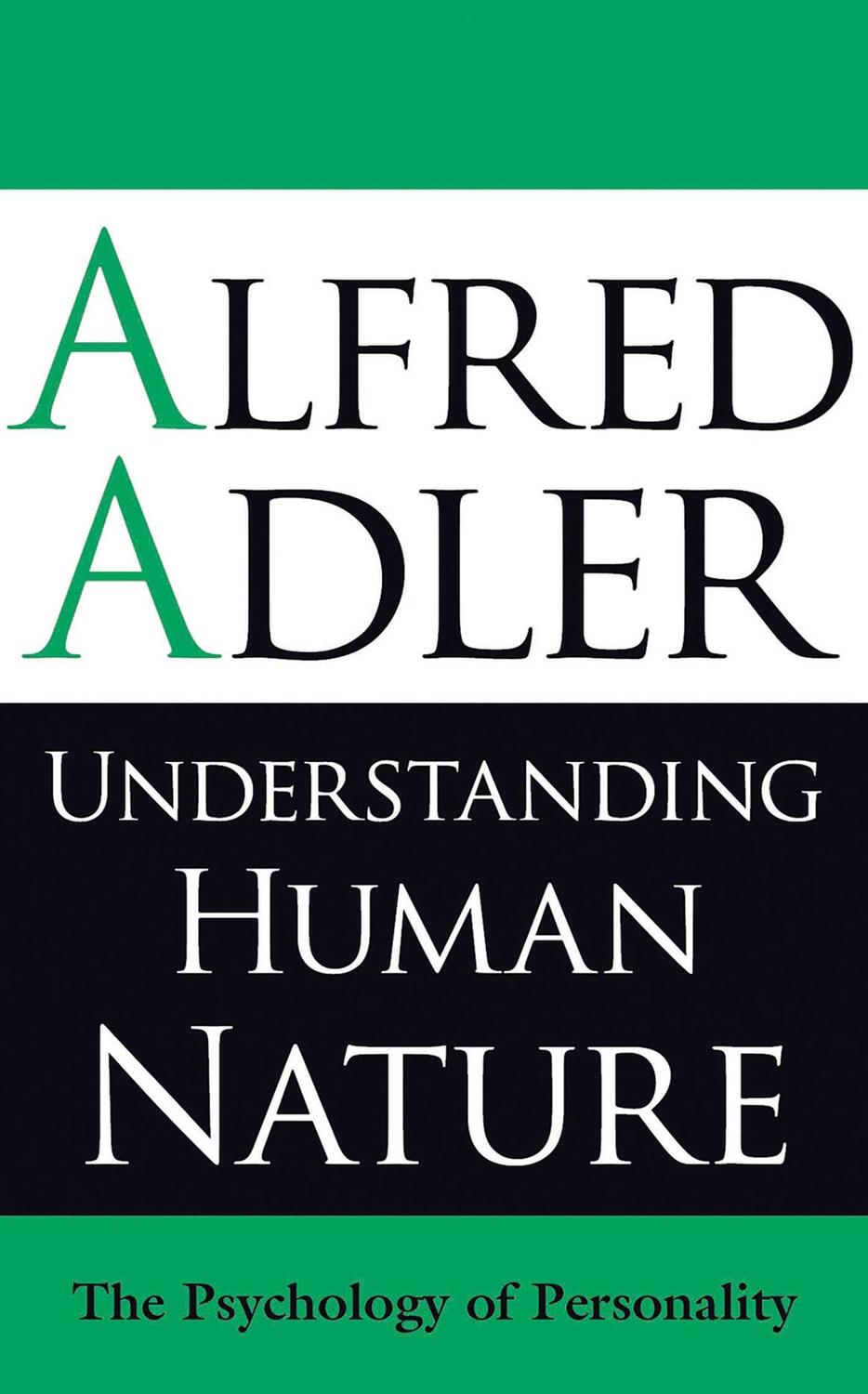 Cover: 9781851686674 | Understanding Human Nature | Alfred Adler | Taschenbuch | Englisch