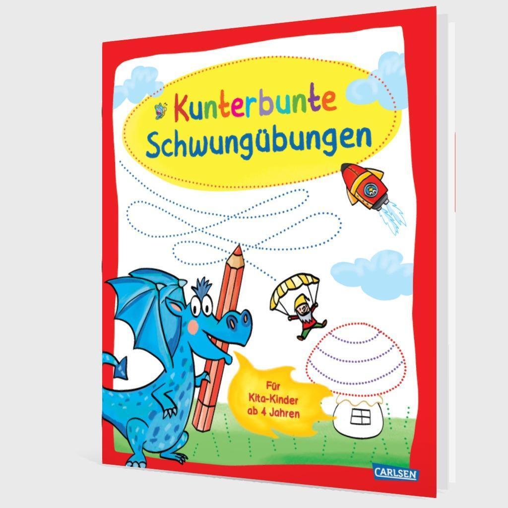 Bild: 9783551192080 | Kunterbunte Schwungübungen | Taschenbuch | 48 S. | Deutsch | 2024