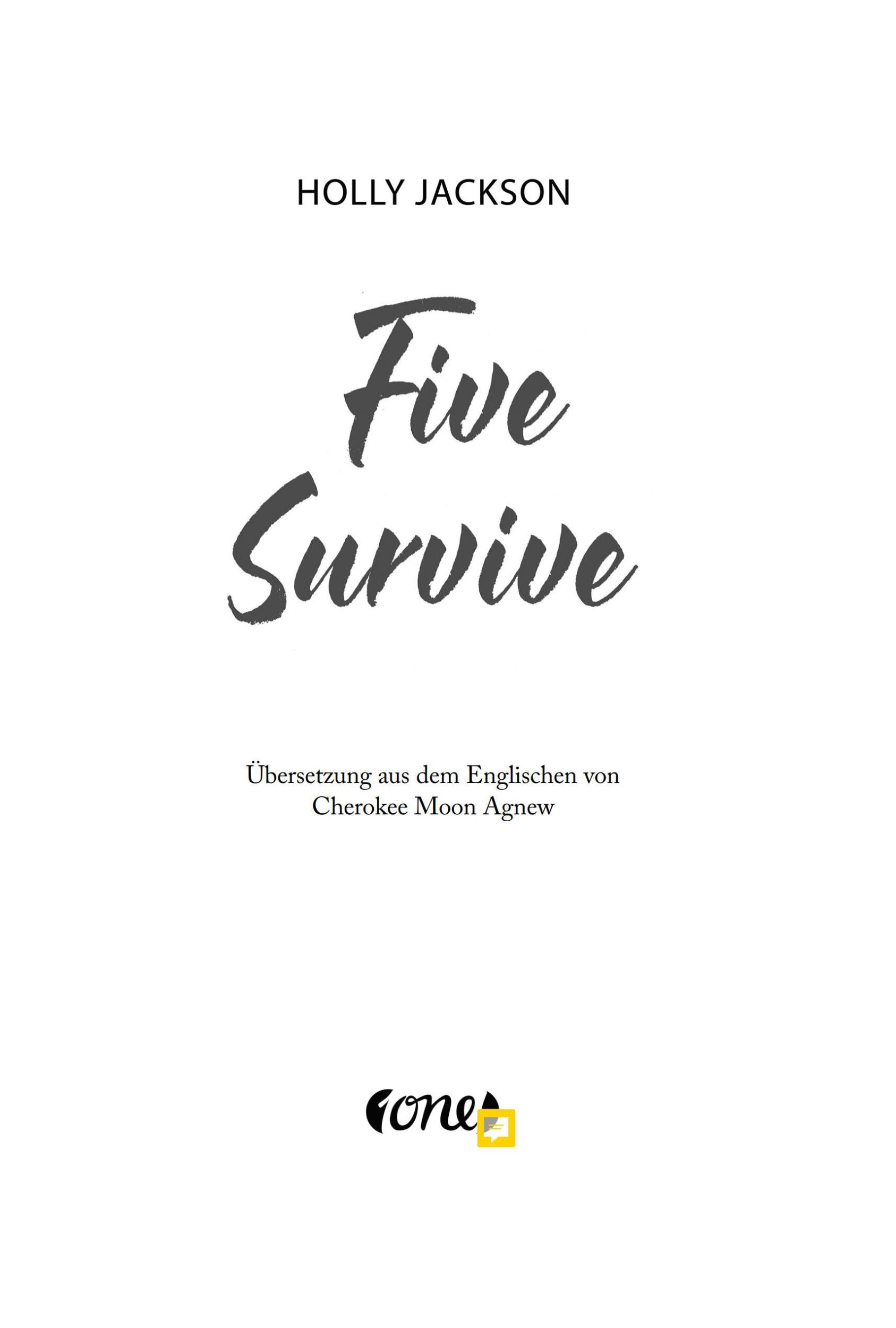 Bild: 9783846602577 | Five Survive | Holly Jackson | Taschenbuch | 448 S. | Deutsch | 2025