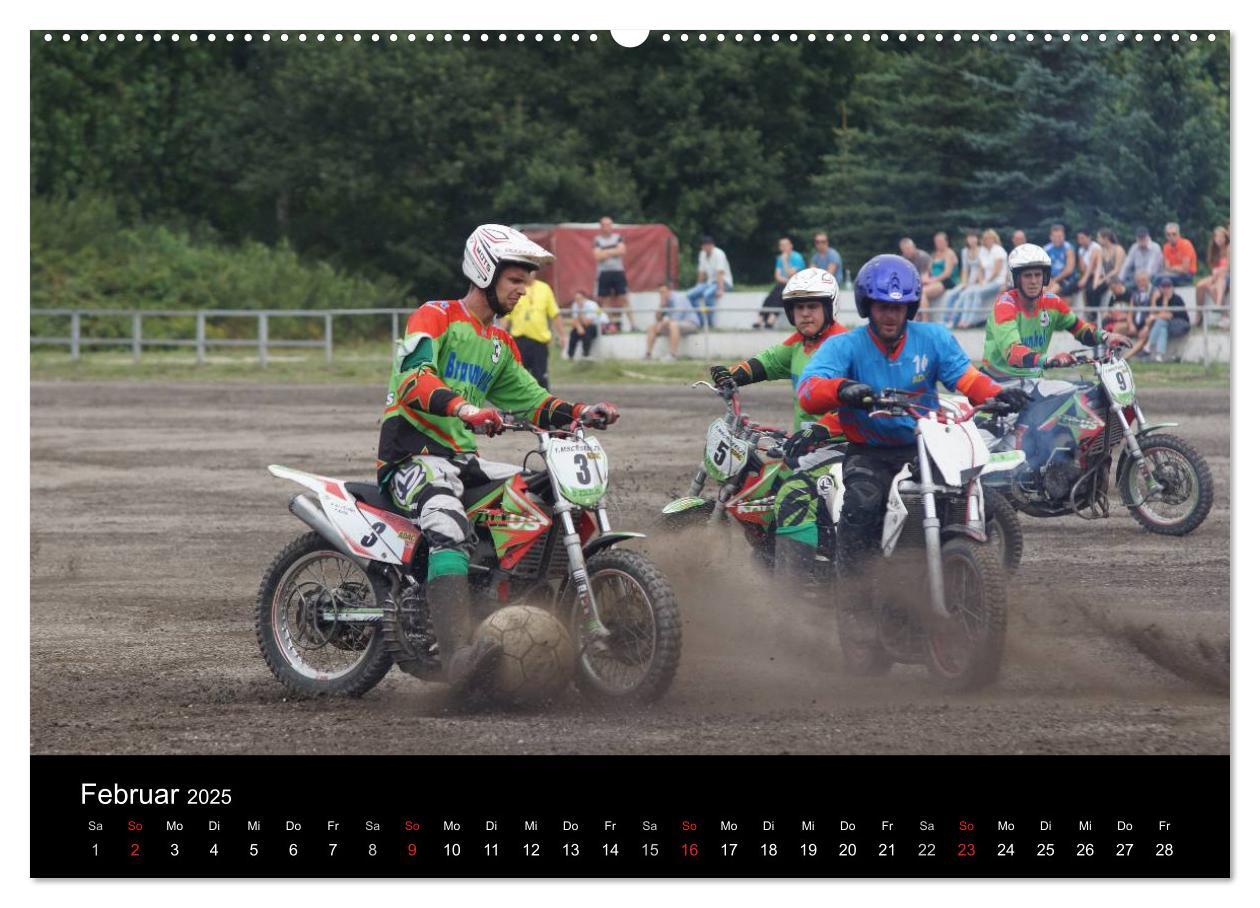 Bild: 9783435674596 | Motorsport: Motoball (Wandkalender 2025 DIN A2 quer), CALVENDO...