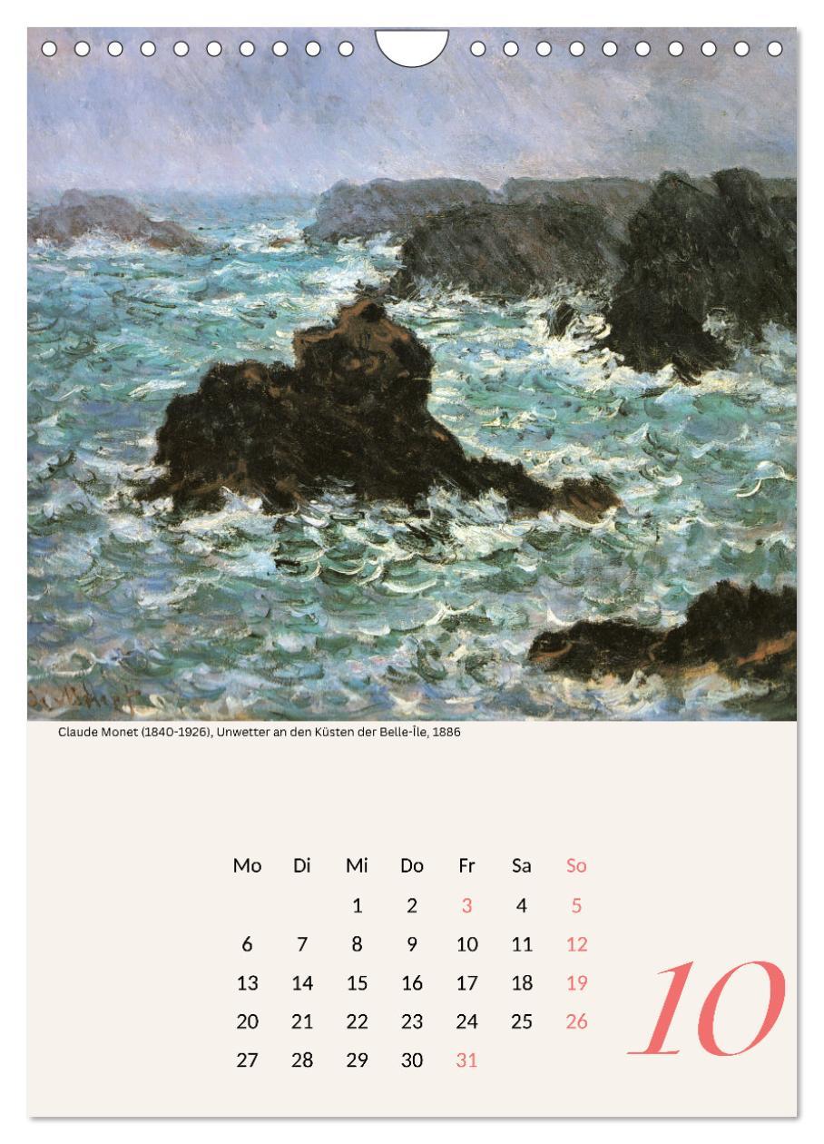 Bild: 9783457225264 | Claude Monet Impressionen (Wandkalender 2025 DIN A4 hoch), CALVENDO...