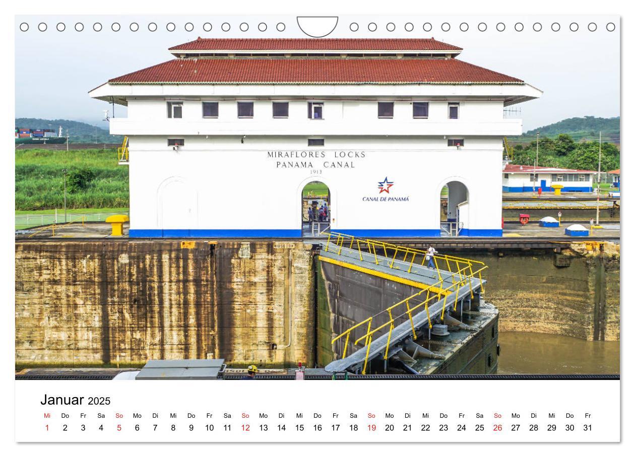 Bild: 9783435265534 | Panamakanal - Zwischen Atlantik und Pazifik (Wandkalender 2025 DIN...