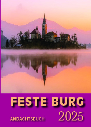 Cover: 9783946083832 | Feste-Burg-Kalender Andachtsbuch 2025 | Tägliche Andachten und Gebete