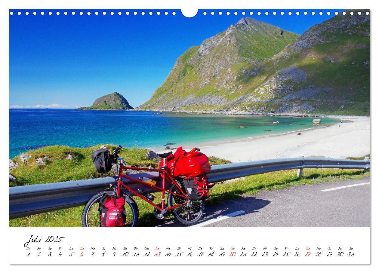 Bild: 9783435552122 | Abenteuer Radreisen (Wandkalender 2025 DIN A3 quer), CALVENDO...