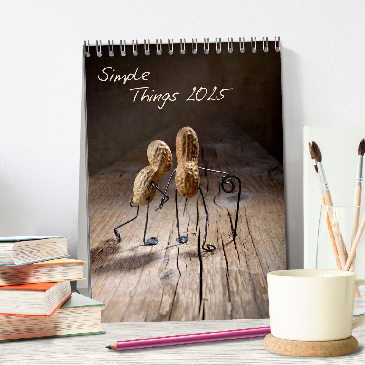 Bild: 9783457076347 | Simple Things 2025 (Tischkalender 2025 DIN A5 hoch), CALVENDO...