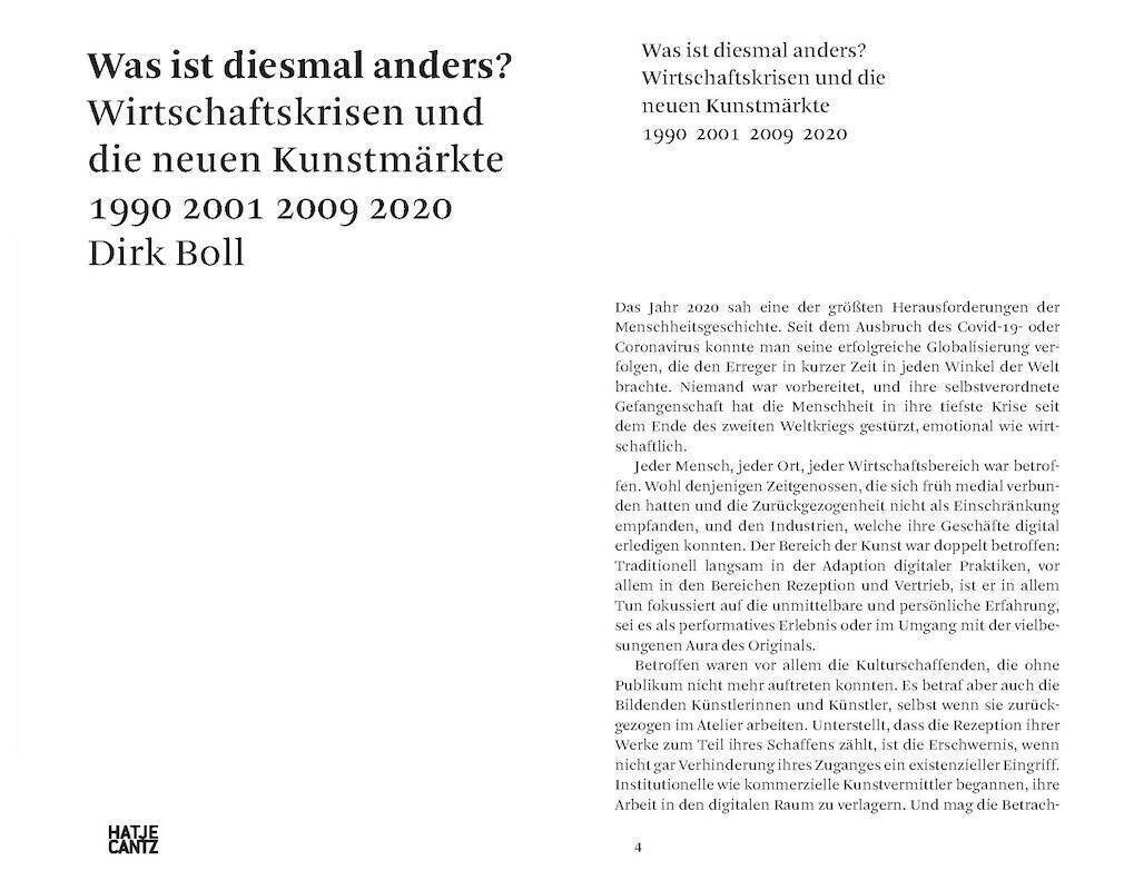 Bild: 9783775748117 | Was ist diesmal anders? | Wirtschaftskrisen und die neuen Kunstmärkte