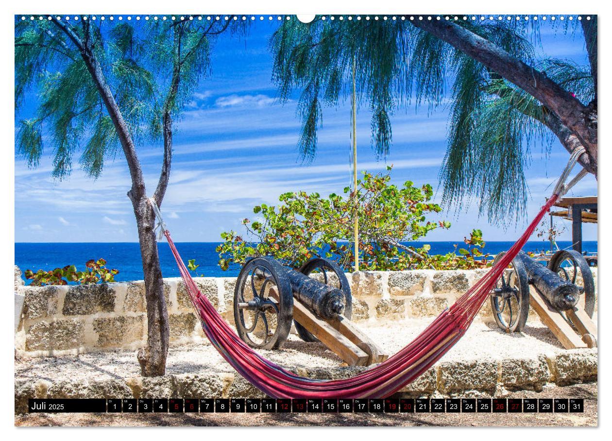 Bild: 9783435453788 | Barbados (Wandkalender 2025 DIN A2 quer), CALVENDO Monatskalender