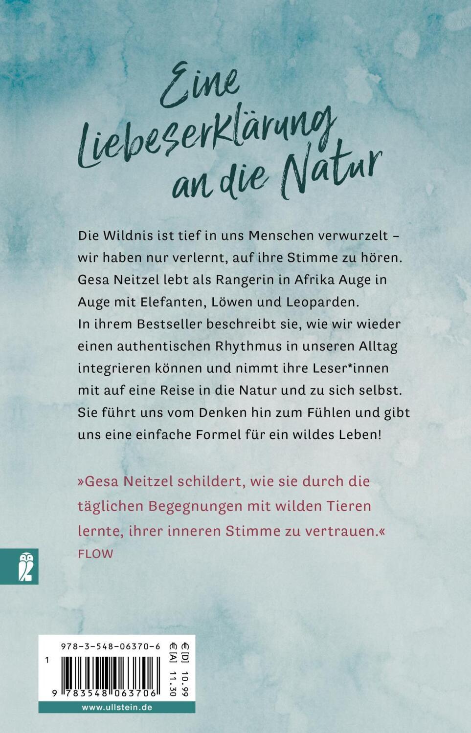 Rückseite: 9783548063706 | The Wonderful Wild | Was ich von Afrikas Wildnis fürs Leben lerne