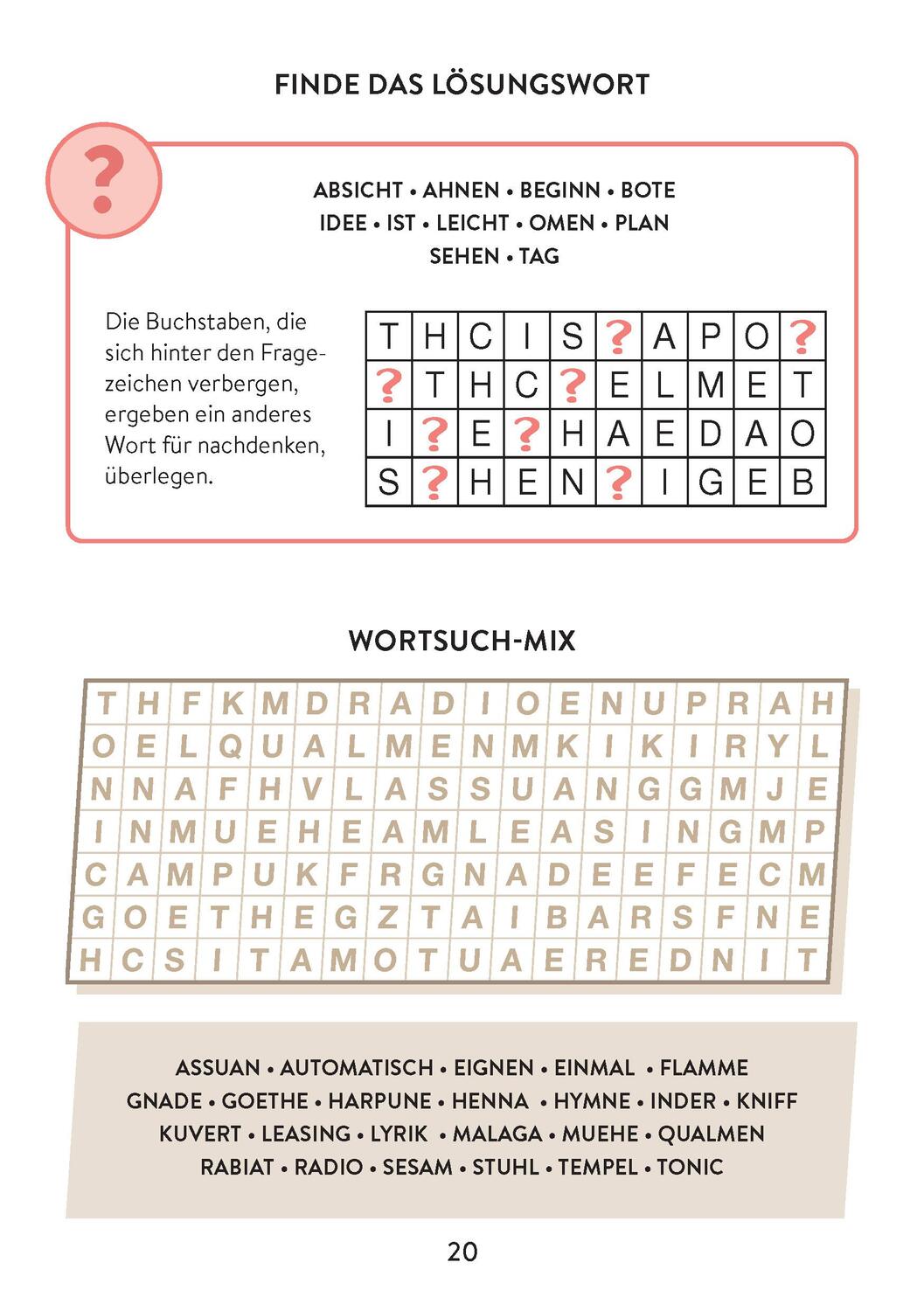 Bild: 9783987640230 | Wortsuchrätsel . bunt und abwechslungsreich | pen2nature | Taschenbuch