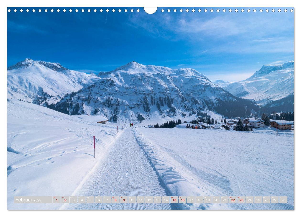 Bild: 9783435302307 | Lech am Arlberg - Winterzauber für das ganze Jahr (Wandkalender...