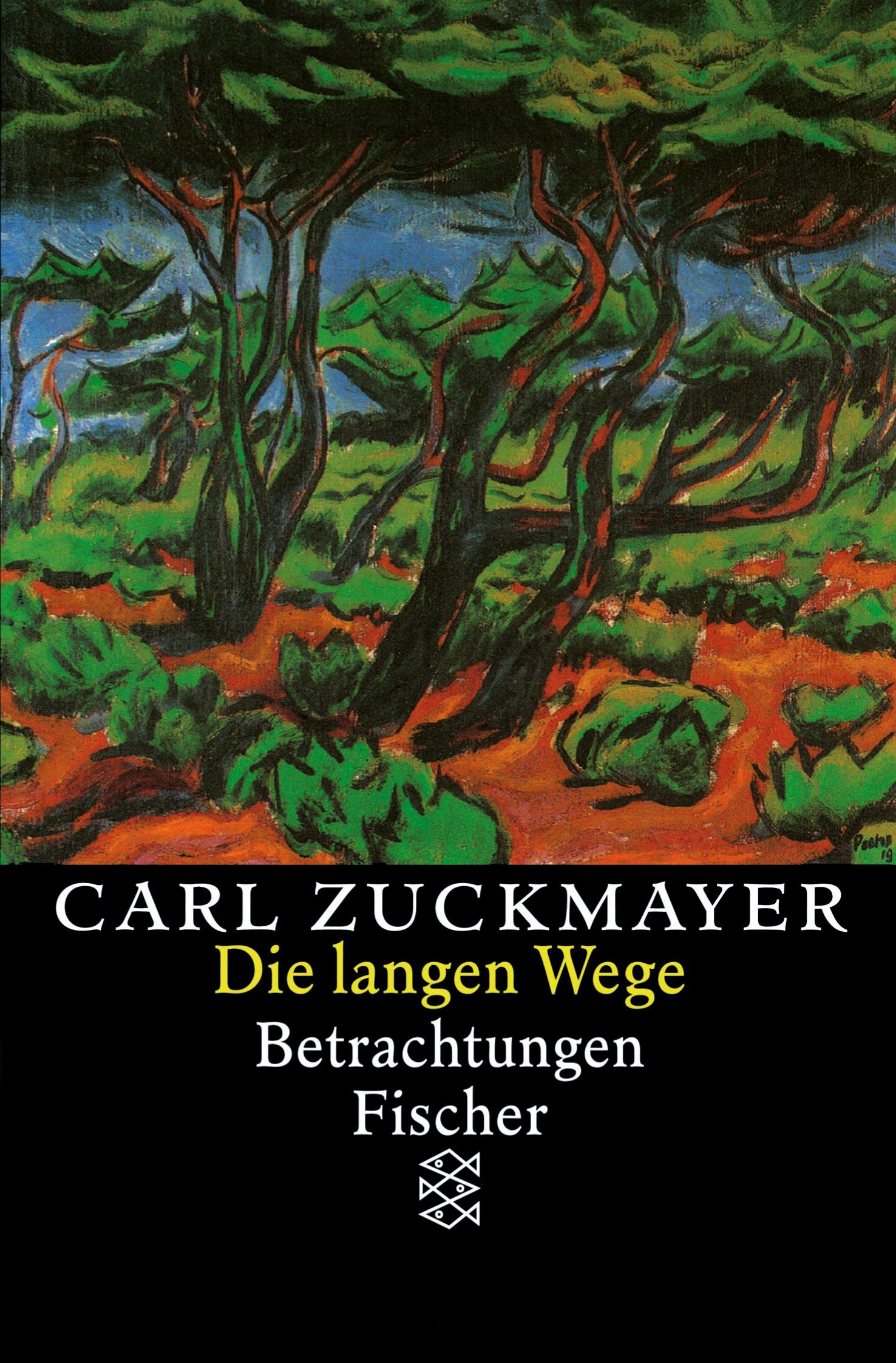 Cover: 9783596127122 | Die langen Wege | Betrachtungen | Carl Zuckmayer | Taschenbuch | 1996