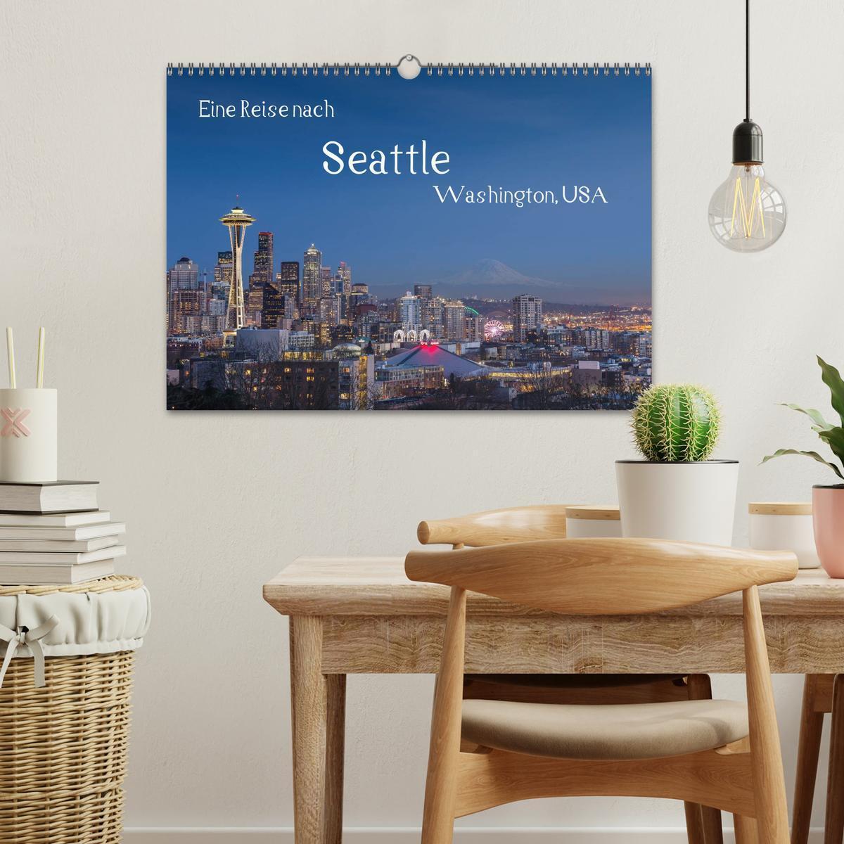 Bild: 9783435612758 | Eine Reise nach Seattle (Wandkalender 2025 DIN A3 quer), CALVENDO...