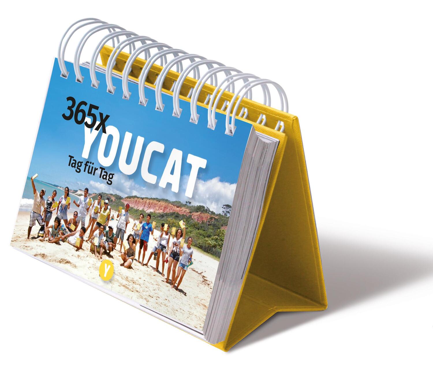 Cover: 9783945148136 | 365 x YOUCAT Tag für Tag | YOUCAT Foundation | Taschenbuch | Deutsch