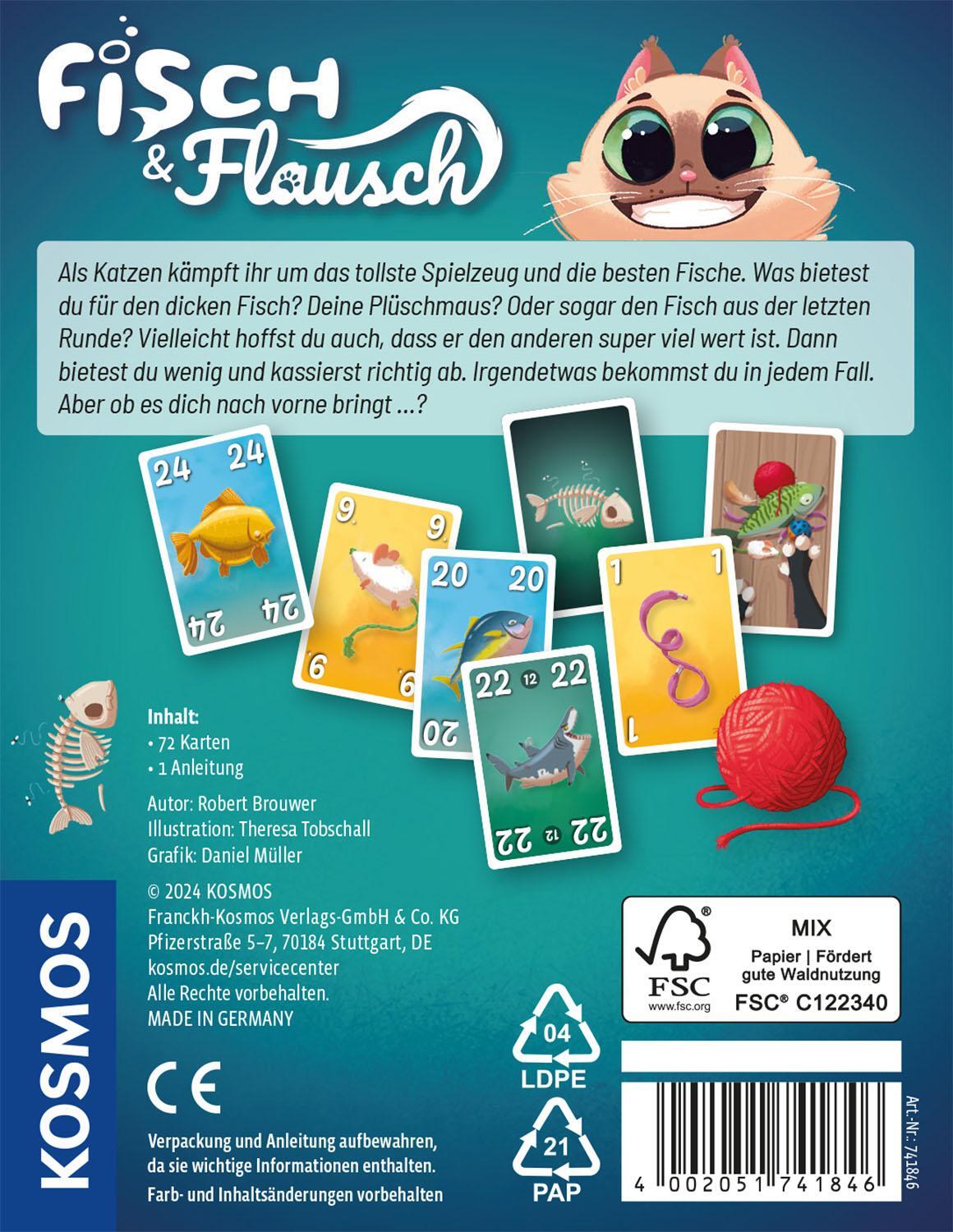 Bild: 4002051741846 | Fisch &amp; Flausch | Spiel | Spiel | 741846 | Deutsch | 2024 | Kosmos