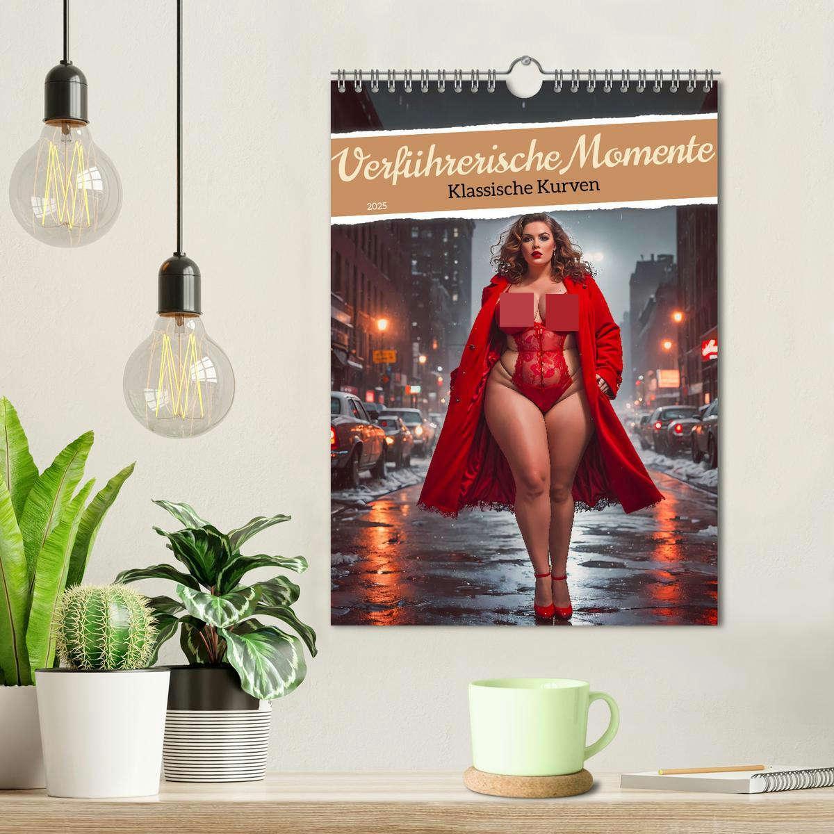 Bild: 9783457202173 | Verführerische Momente - Klassische Kurven (Wandkalender 2025 DIN...