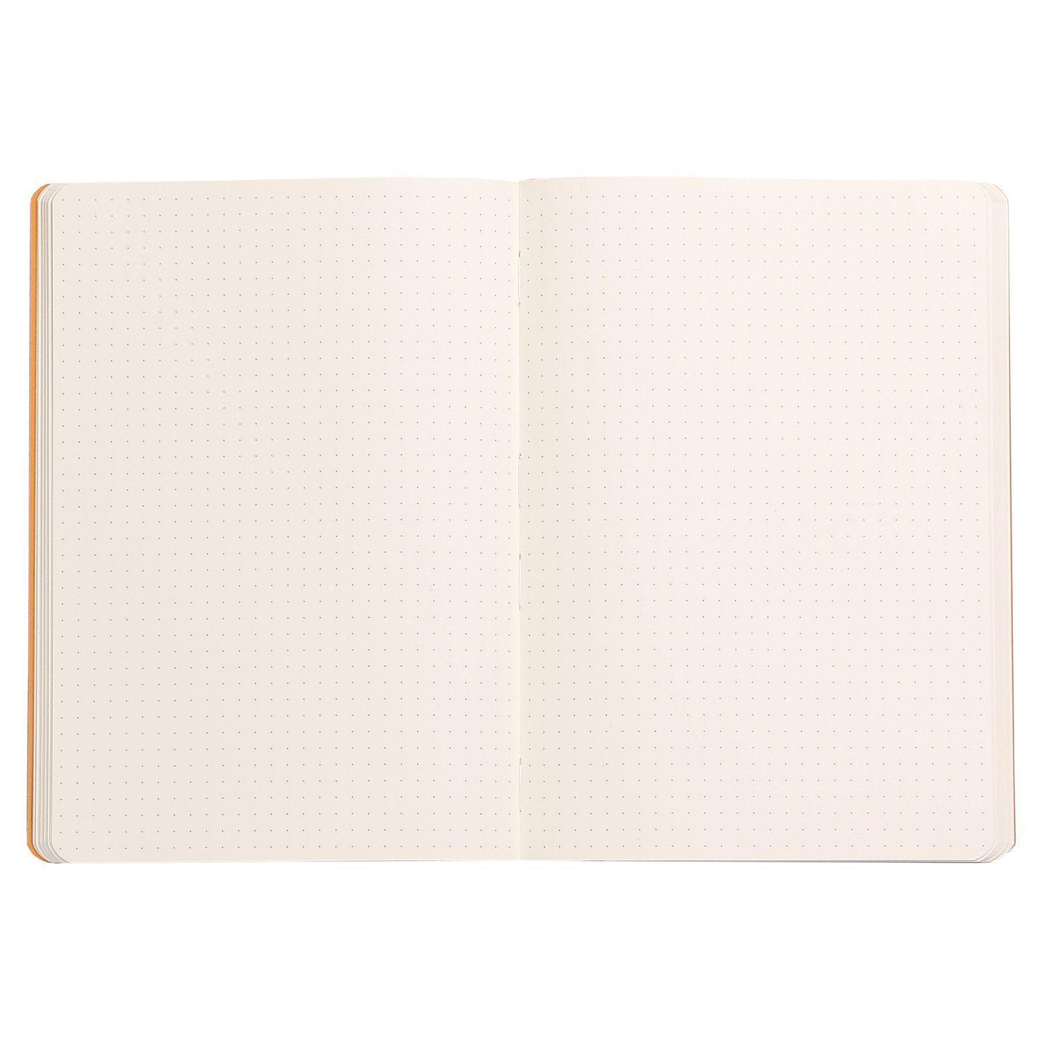 Bild: 3037921174609 | Rhodiarama flexibles Notizbuch A5 80 Blatt Dot-Lineatur, violett...