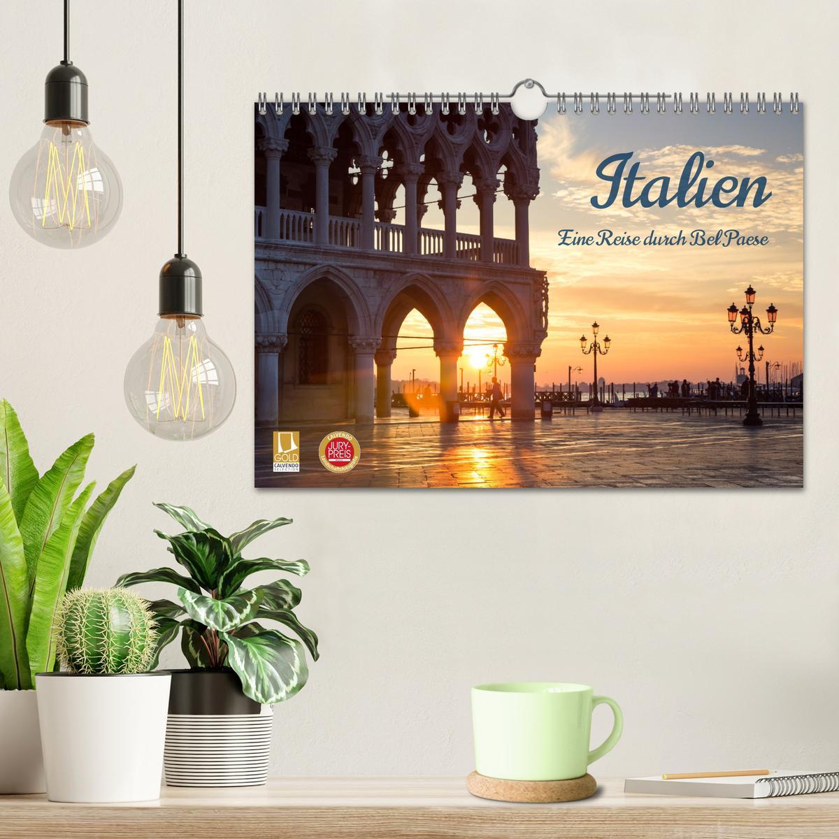 Bild: 9783435042562 | Italien - Eine Reise durch Bel Paese (Wandkalender 2025 DIN A4...