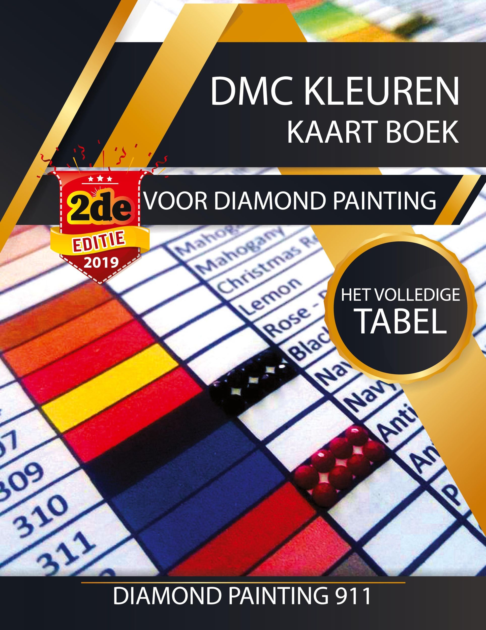 Cover: 9781947880085 | DMC Kleuren Kaart Boek Voor Diamond Painting | Het Volledige Tabel