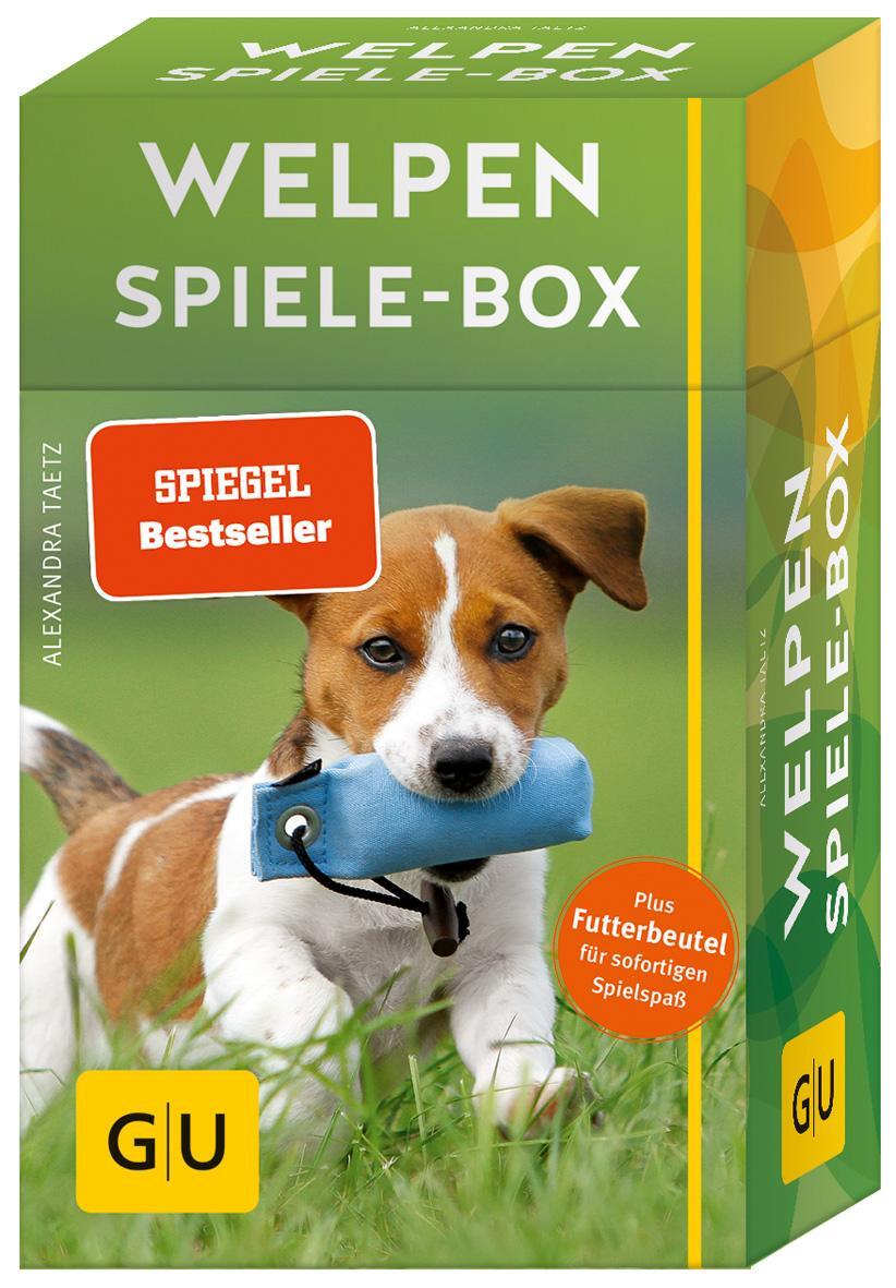 Cover: 9783833833274 | Welpen-Spiele-Box | Plus Futterbeutel für sofortigen Spielspaß | Taetz