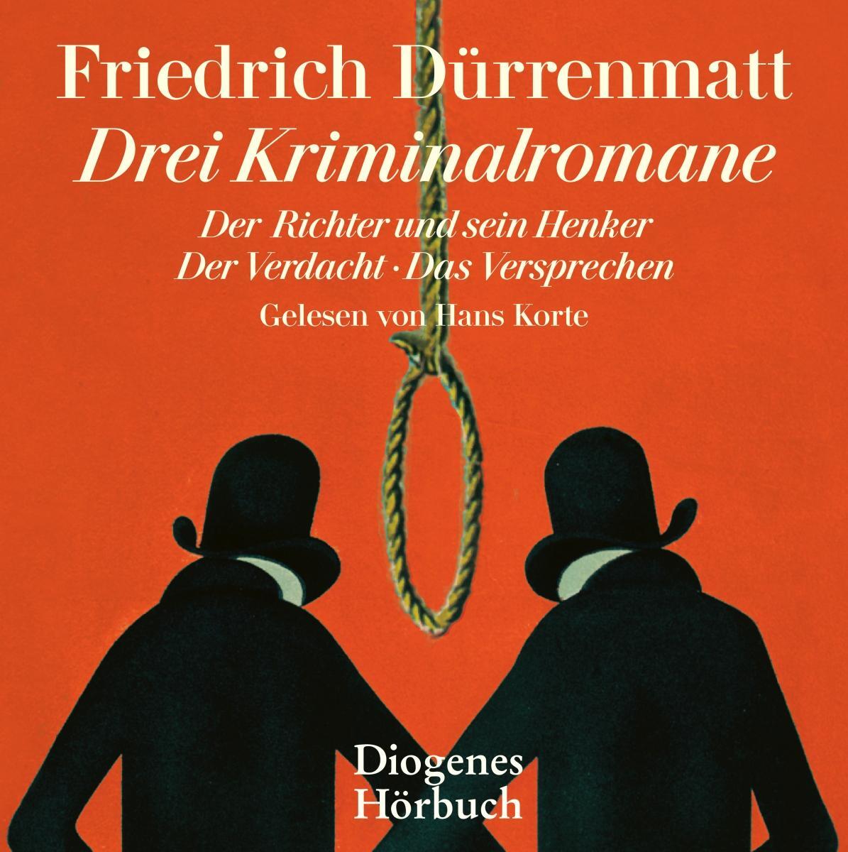 Cover: 9783257803181 | Drei Kriminalromane | Friedrich Dürrenmatt | Audio-CD | 721 Min.