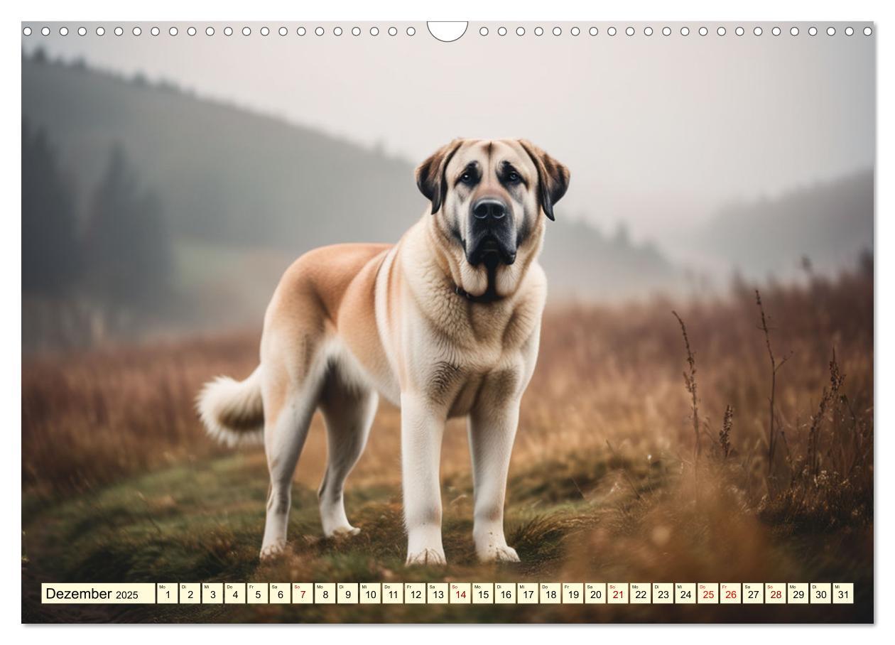 Bild: 9783457130704 | Kangal - der starke Herdenschutzhund (Wandkalender 2025 DIN A3...