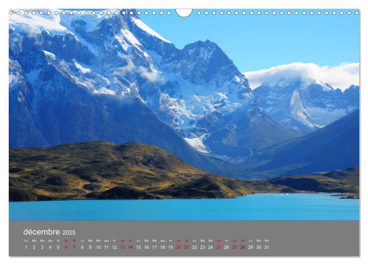 Bild: 9781325935703 | Patagonie Chilienne (Calendrier mural 2025 DIN A3 vertical),...