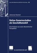 Cover: 9783835001039 | Online-Gemeinschaften als Geschäftsmodell | Johannes Hummel | Buch