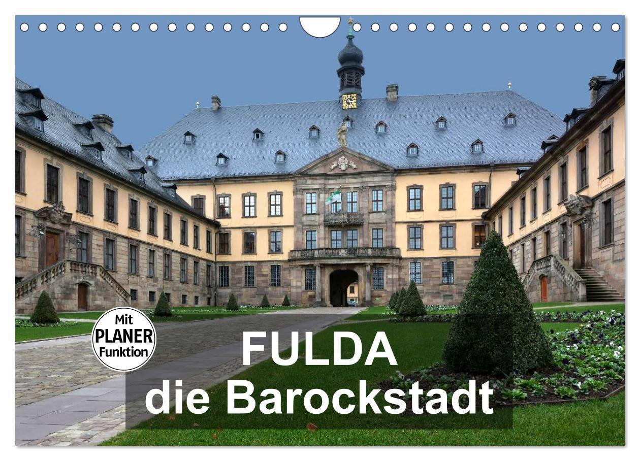 Cover: 9783435505449 | Fulda - die Barockstadt (Wandkalender 2025 DIN A4 quer), CALVENDO...