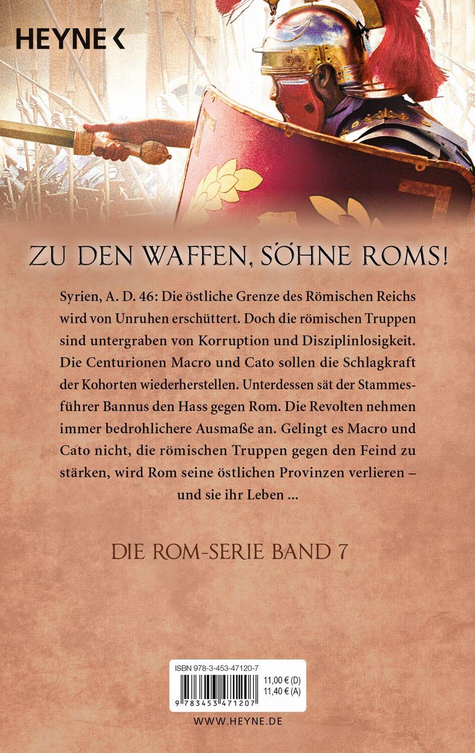 Bild: 9783453471207 | Die Jagd des Adlers | Die Rom-Serie 7 | Simon Scarrow | Taschenbuch