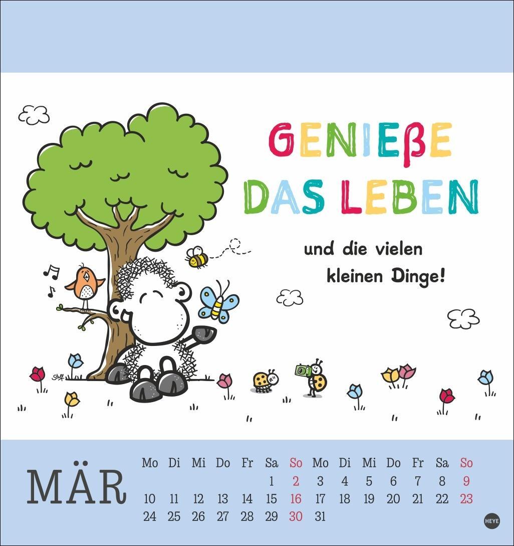 Bild: 9783756406968 | sheepworld Postkartenkalender 2025 | Heye | Kalender | Spiralbindung