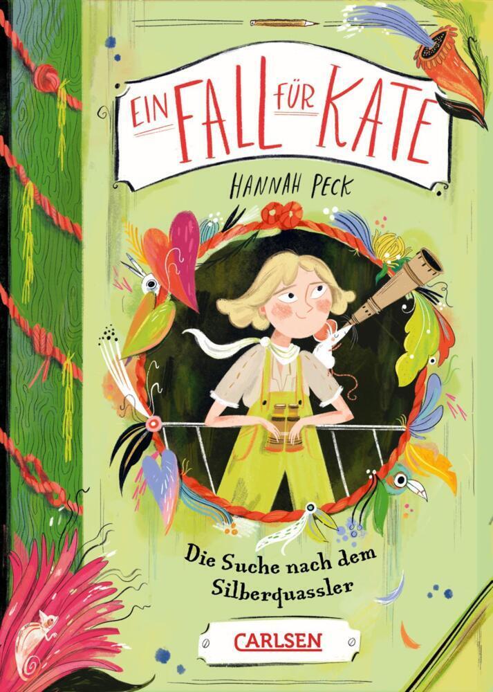 Cover: 9783551558039 | Ein Fall für Kate 2: Die Suche nach dem Silberquassler | Hannah Peck