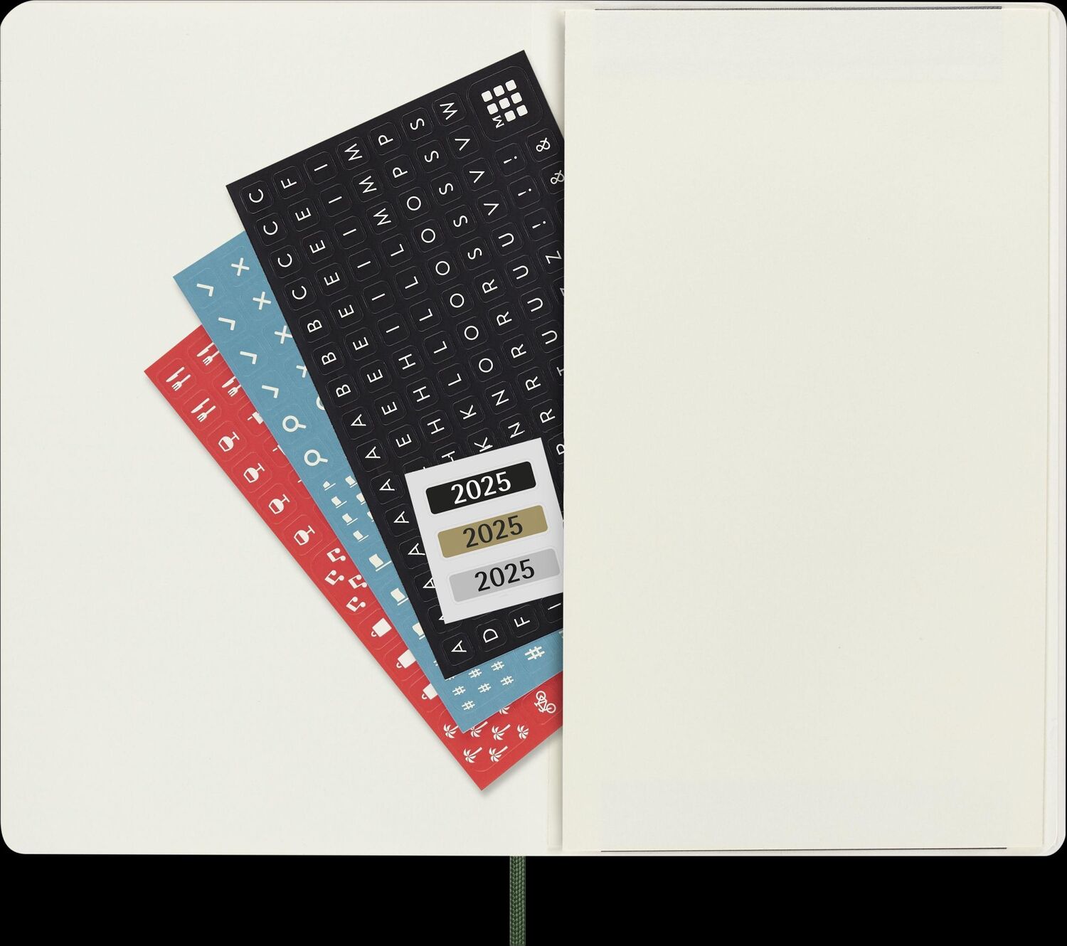 Bild: 8056999270728 | Moleskine 12 Monate Wochen Notizkalender 2025, Large/A5, 1 Wo = 1...