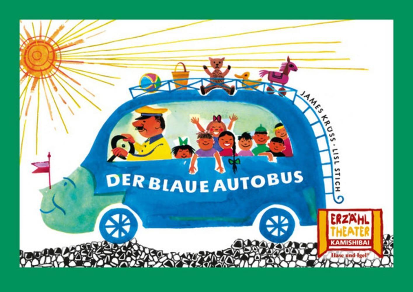 Cover: 4260505830960 | Kamishibai: Der blaue Autobus | 12 Bildkarten für das Erzähltheater