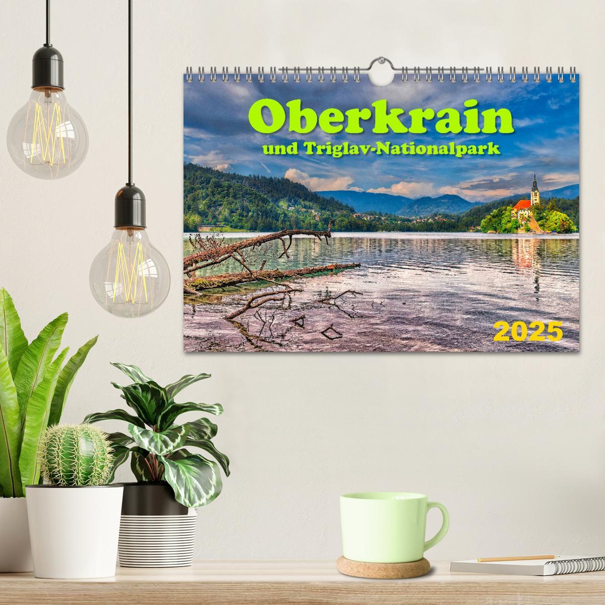 Bild: 9783435152384 | Oberkrain und Triglav-Nationalpark (Wandkalender 2025 DIN A4 quer),...