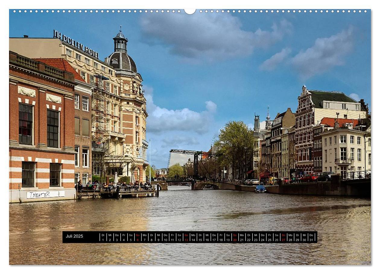 Bild: 9783435609444 | Amsterdam - Impressionen aus dem Grachtengordel (Wandkalender 2025...