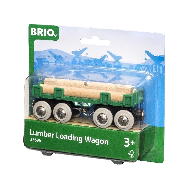 Bild: 7312350336962 | Langholzwagen | BRIO® | Stück | In Blisterverpackung | Deutsch | 2010