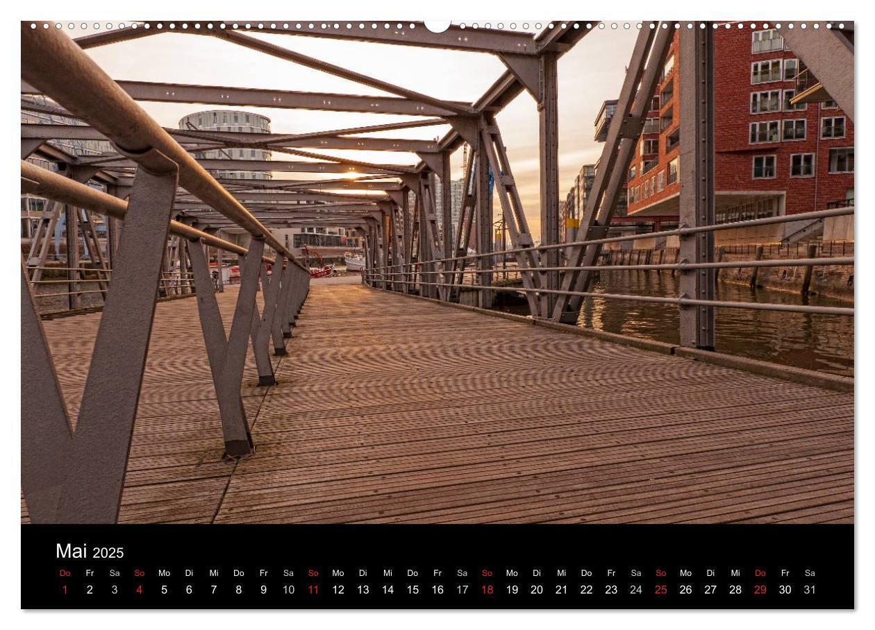 Bild: 9783435621385 | Hamburg . Das Tor zur Welt... (Wandkalender 2025 DIN A2 quer),...