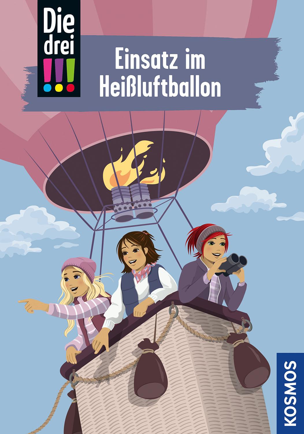 Cover: 9783440179567 | Die drei !!!, 112, Einsatz im Heißluftballon | Kirsten Vogel | Buch