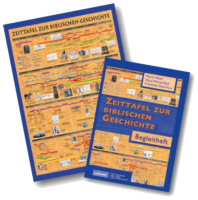 Cover: 9783766839756 | Kombi-Paket: Zeittafel zur biblischen Geschichte | Rösel (u. a.)