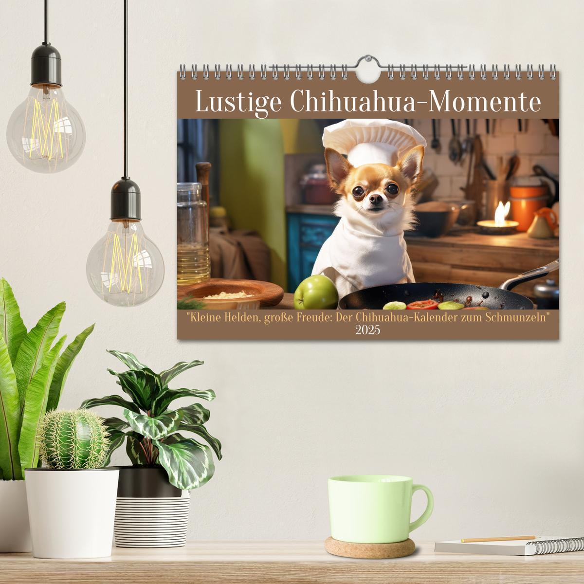 Bild: 9783457129388 | Lustige Chihuahua-Momente (Wandkalender 2025 DIN A4 quer), CALVENDO...