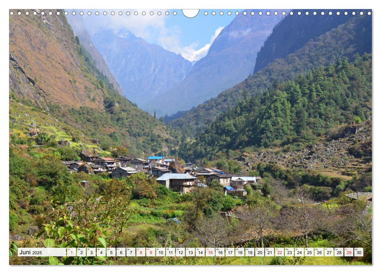 Bild: 9783435143108 | Wohnen im HIMALAYA (Wandkalender 2025 DIN A3 quer), CALVENDO...