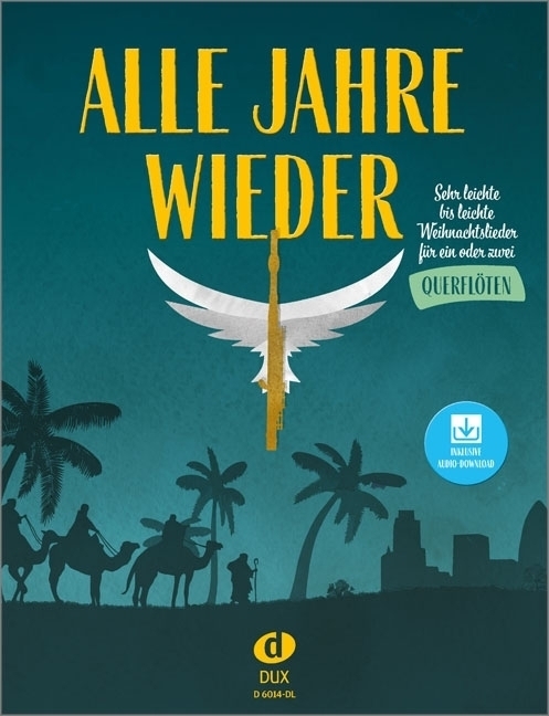 Cover: 9783868493610 | Alle Jahre wieder - Querflöte mit Audio-Download | Uwe Sieblitz | 2020