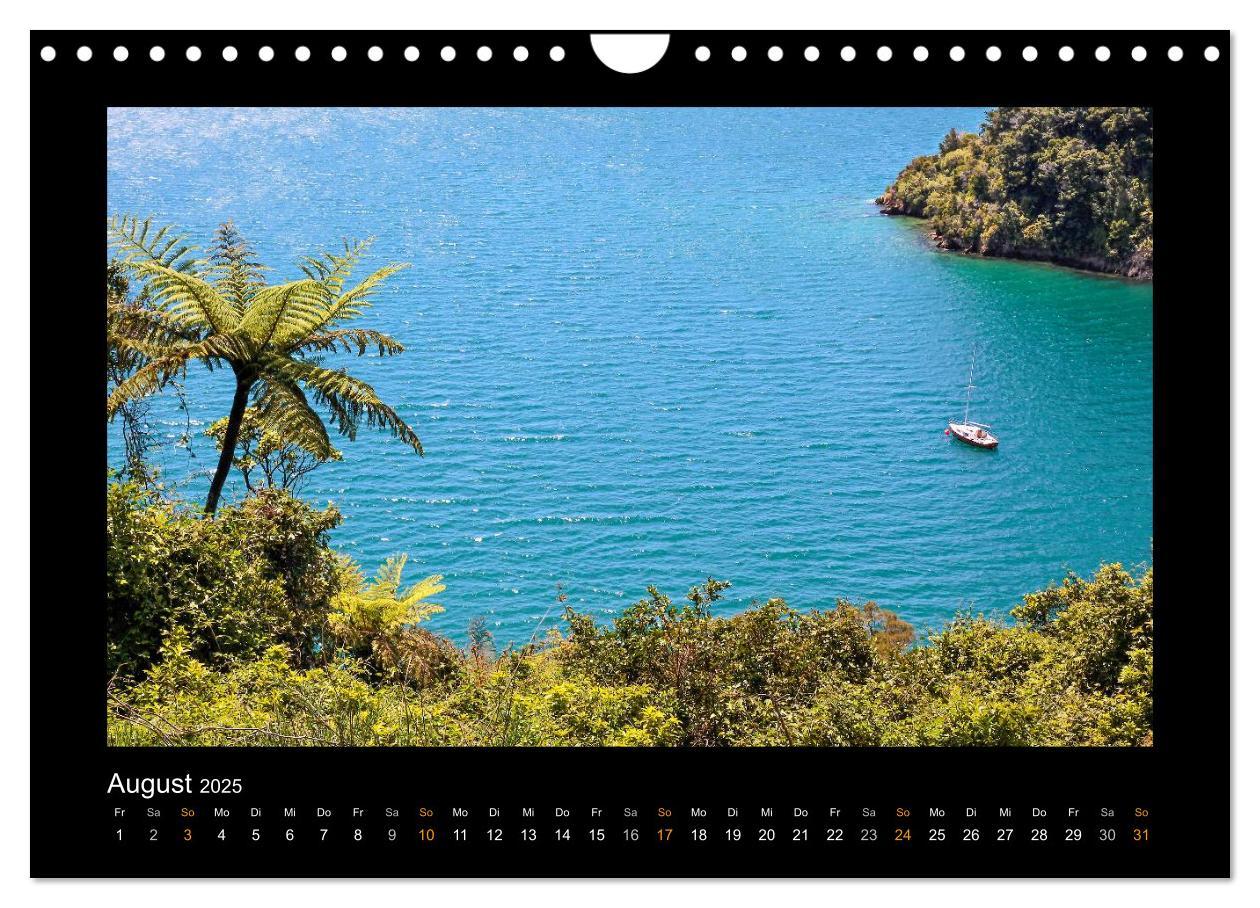 Bild: 9783435678952 | Eine Reise durch Neuseeland (Wandkalender 2025 DIN A4 quer),...